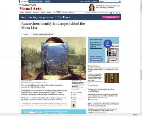 The Times Novembre 2012